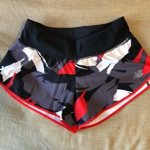 New Balance womens running shorts